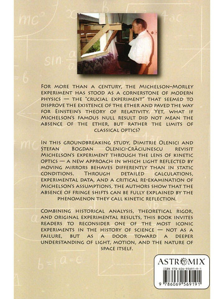 A KINETIC REFLECTION-BASED EXPLANATION OF THE NEGATIVE RESULT IN MICHELSON'S EXPERIMENT AND ITS IMPLICATIONS FOR DETERMINING EARTH'S VELOCITY - imagine 2